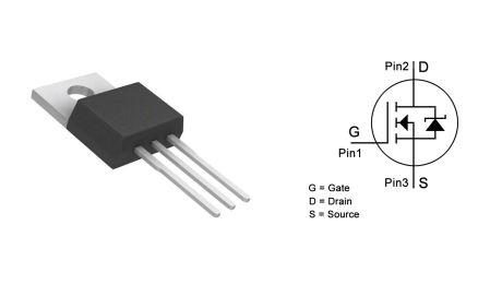 IRLZ44N DATASHEET MOSFET, CIRICE, ECOVANTENT, PINOUT