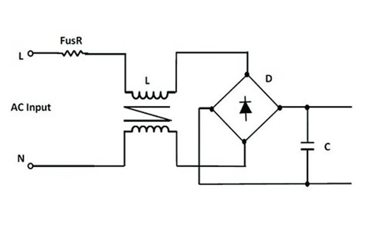 Fuse Resistor Protection in a Power Supply Circuit